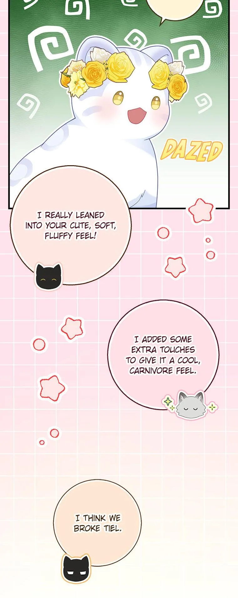 Baby Snow Leopard of the Black Leopard Family Chapter 52.5 page 15 - 