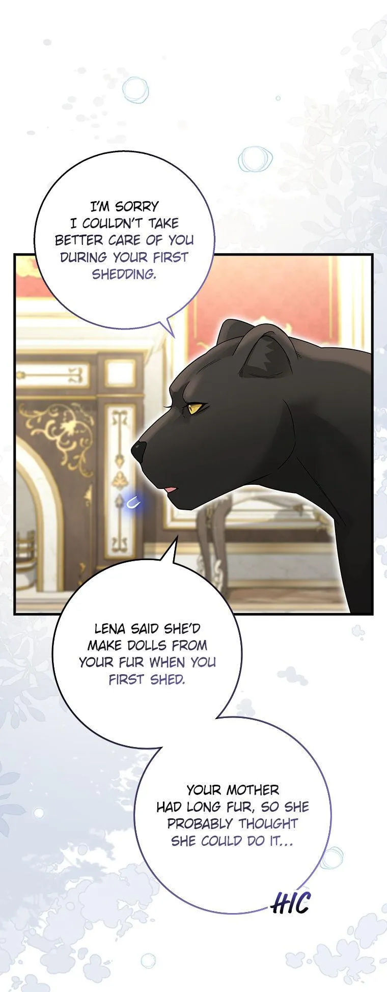 Baby Snow Leopard of the Black Leopard Family Chapter 52.5 page 3 - 