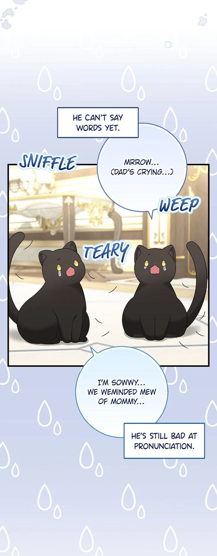 Baby Snow Leopard of the Black Leopard Family Chapter 52.5 page 4 - 