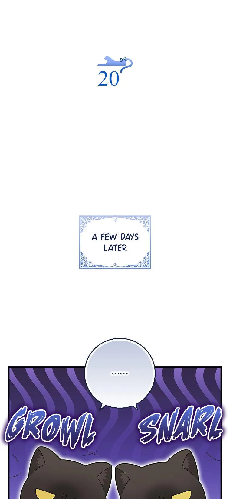 Baby Snow Leopard of the Black Leopard Family Chapter 52.5 page 6 - 