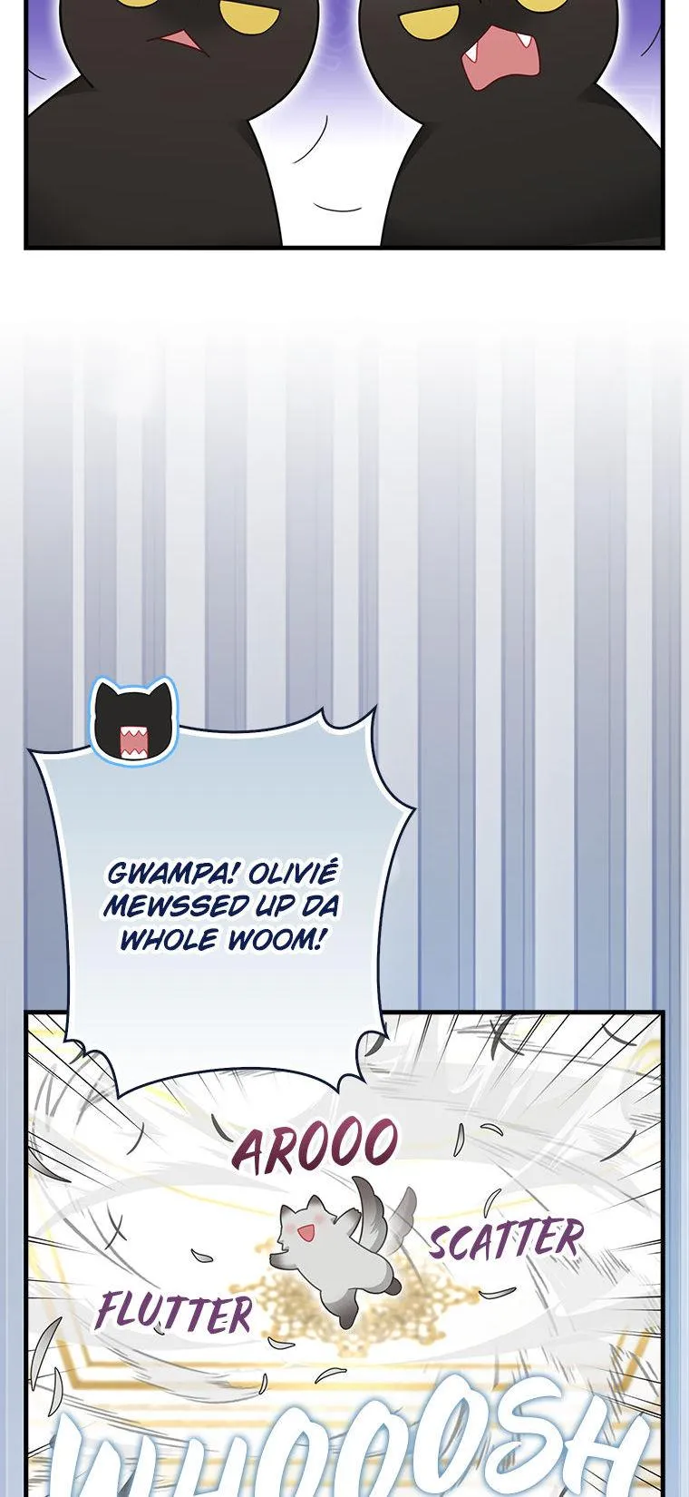Baby Snow Leopard of the Black Leopard Family Chapter 52.5 page 7 - 