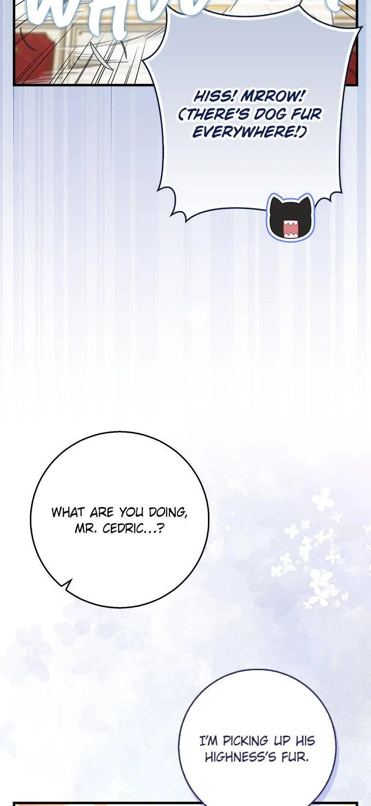 Baby Snow Leopard of the Black Leopard Family Chapter 52.5 page 8 - 