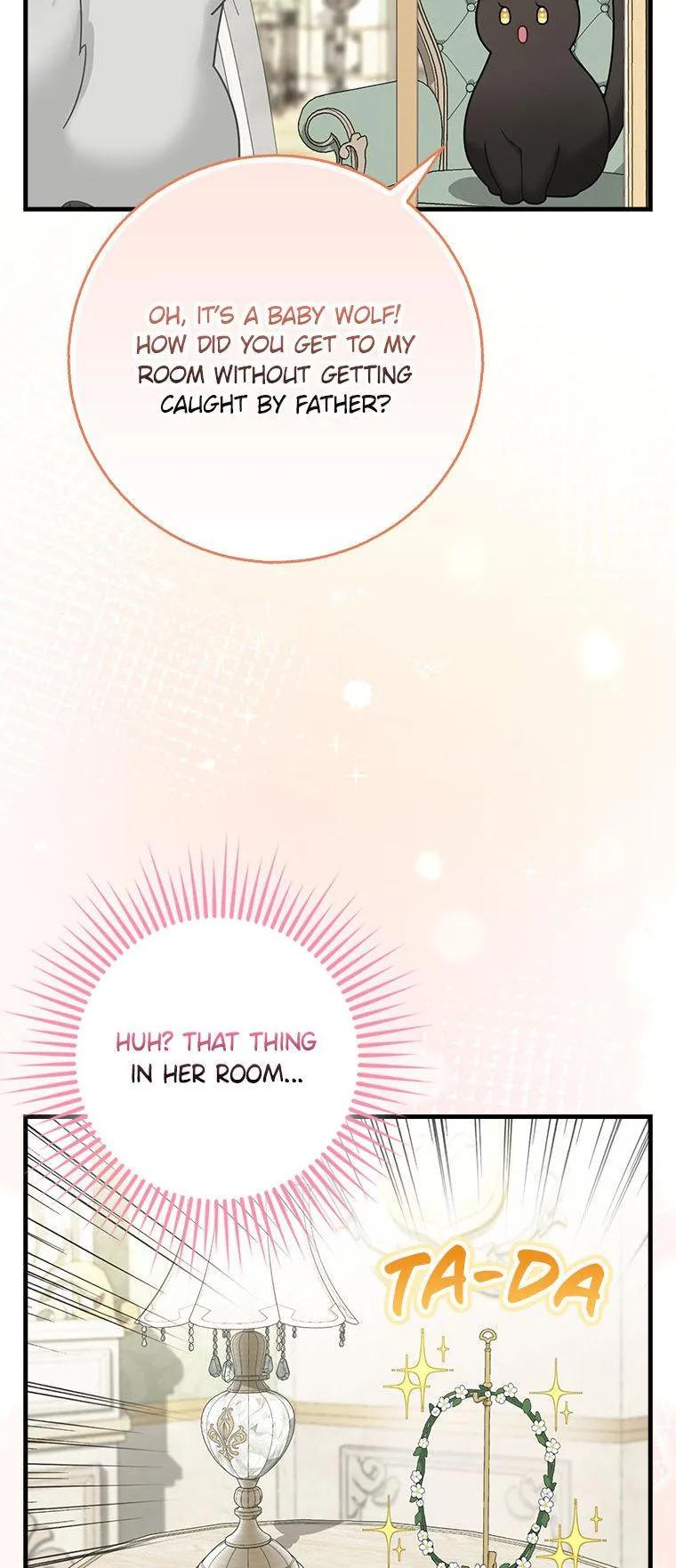 Baby Snow Leopard of the Black Leopard Family Chapter 56.5 page 14 - 