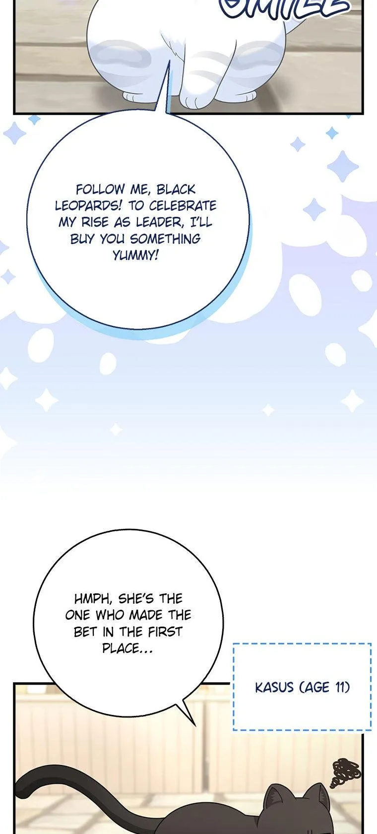 Baby Snow Leopard of the Black Leopard Family Chapter 56.5 page 3 - 