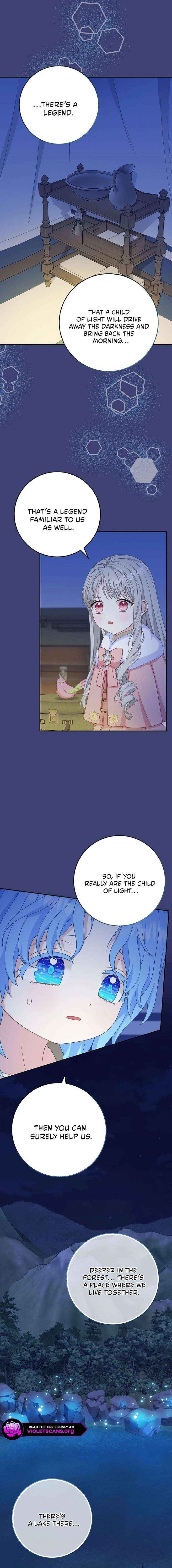 Baby Snow Leopard of the Black Leopard Family Chapter 56 page 11 - 