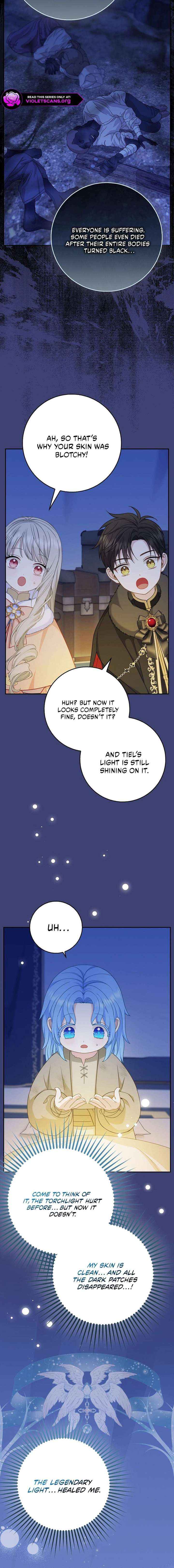 Baby Snow Leopard of the Black Leopard Family Chapter 56 page 13 - 