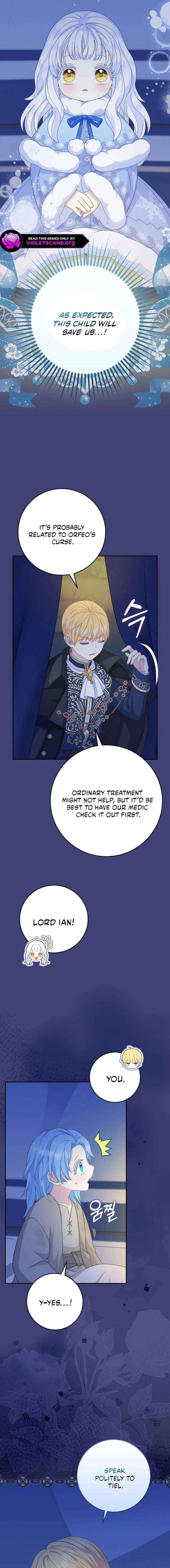Baby Snow Leopard of the Black Leopard Family Chapter 56 page 14 - 