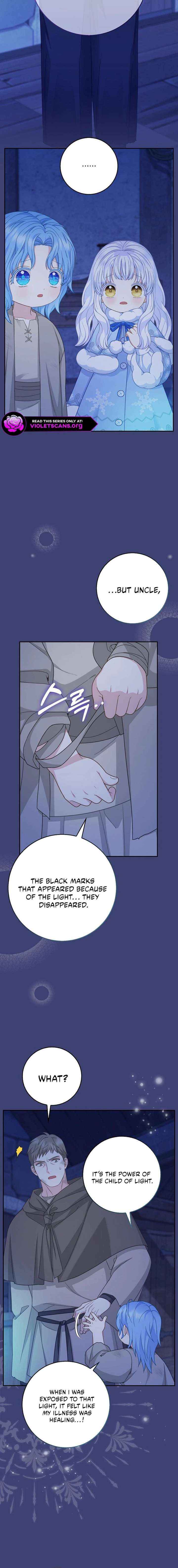Baby Snow Leopard of the Black Leopard Family Chapter 57 page 11 - 