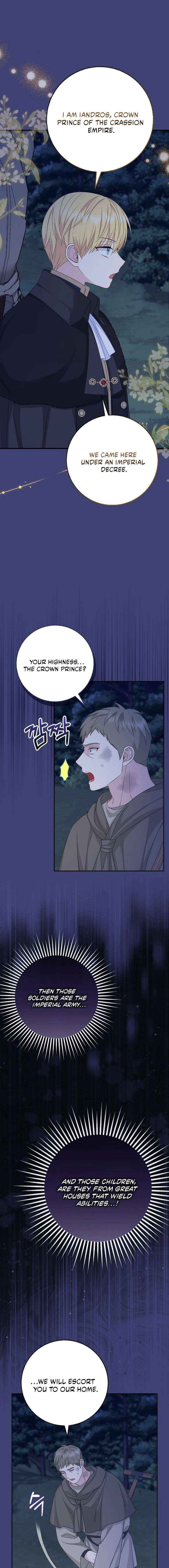 Baby Snow Leopard of the Black Leopard Family Chapter 57 page 6 - 