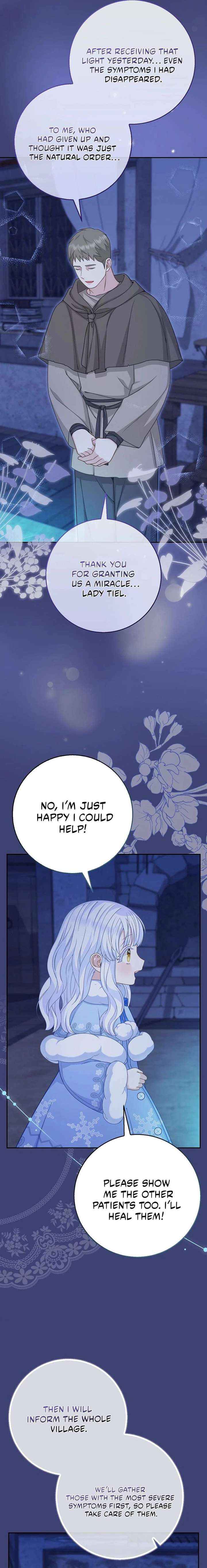 Baby Snow Leopard of the Black Leopard Family Chapter 58 page 14 - 
