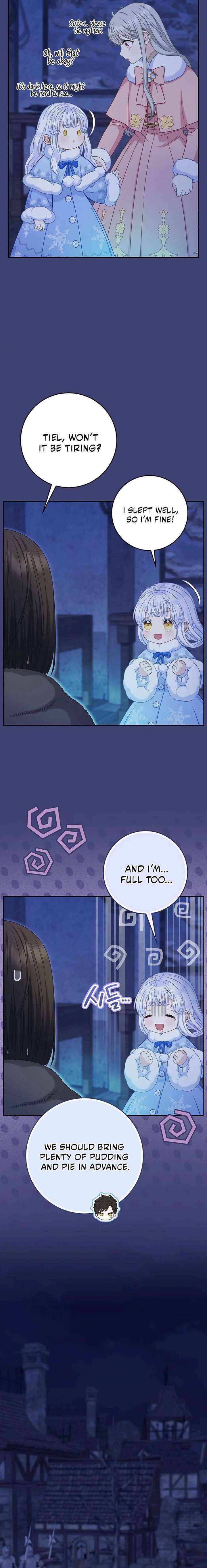 Baby Snow Leopard of the Black Leopard Family Chapter 58 page 15 - 