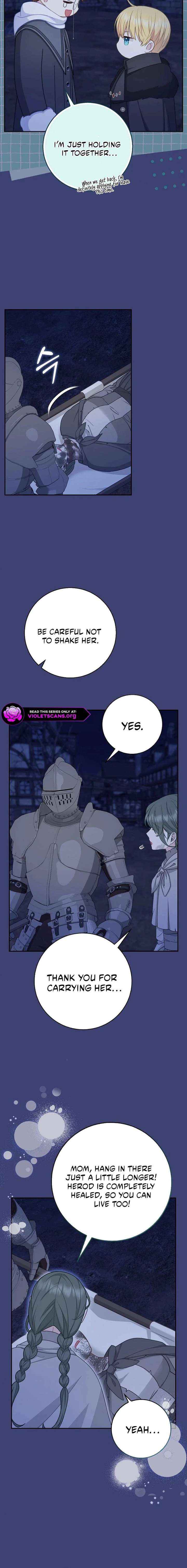 Baby Snow Leopard of the Black Leopard Family Chapter 58 page 17 - 