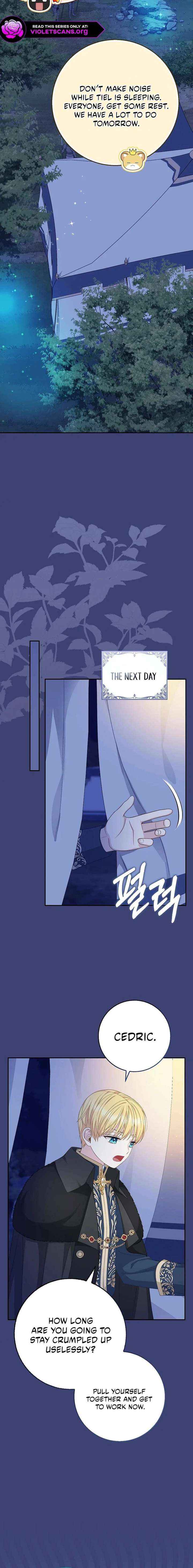 Baby Snow Leopard of the Black Leopard Family Chapter 58 page 9 - 