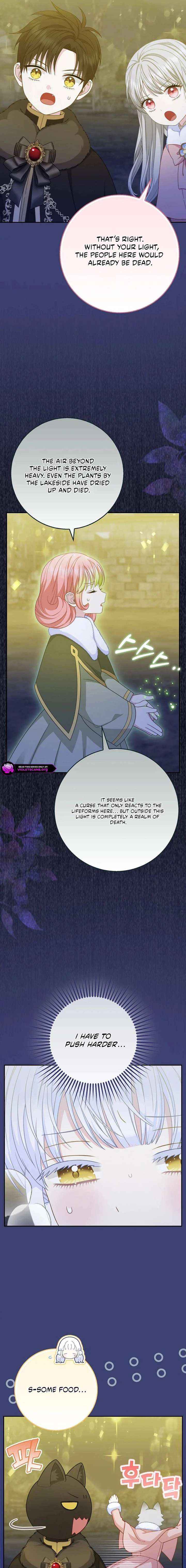 Baby Snow Leopard of the Black Leopard Family Chapter 59 page 10 - 