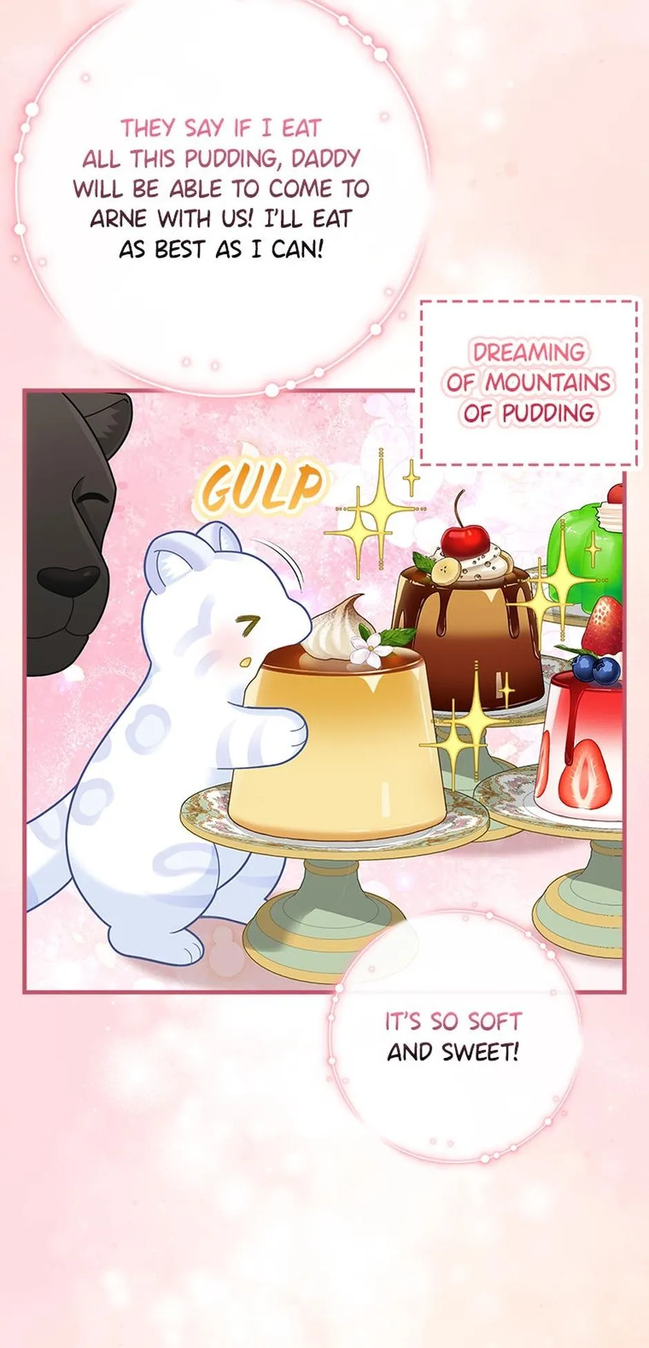 Baby Snow Leopard of the Black Leopard Family Chapter 60.5 page 16 - 