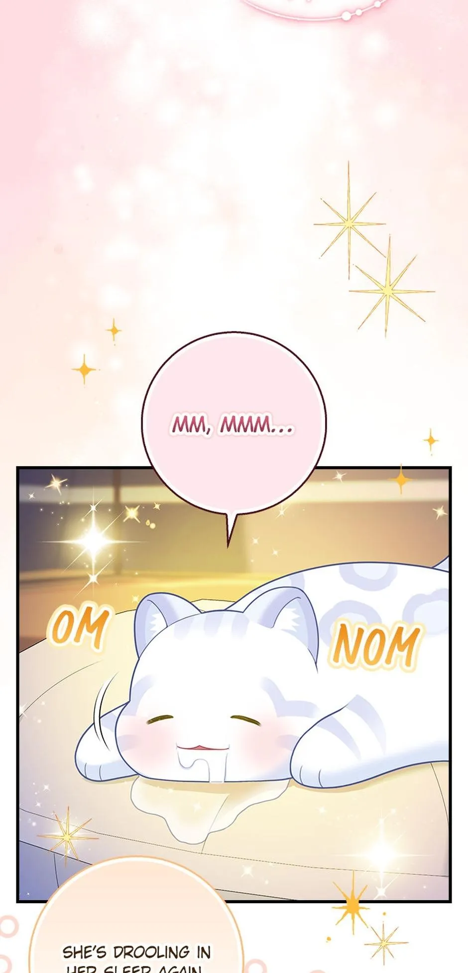 Baby Snow Leopard of the Black Leopard Family Chapter 60.5 page 18 - 