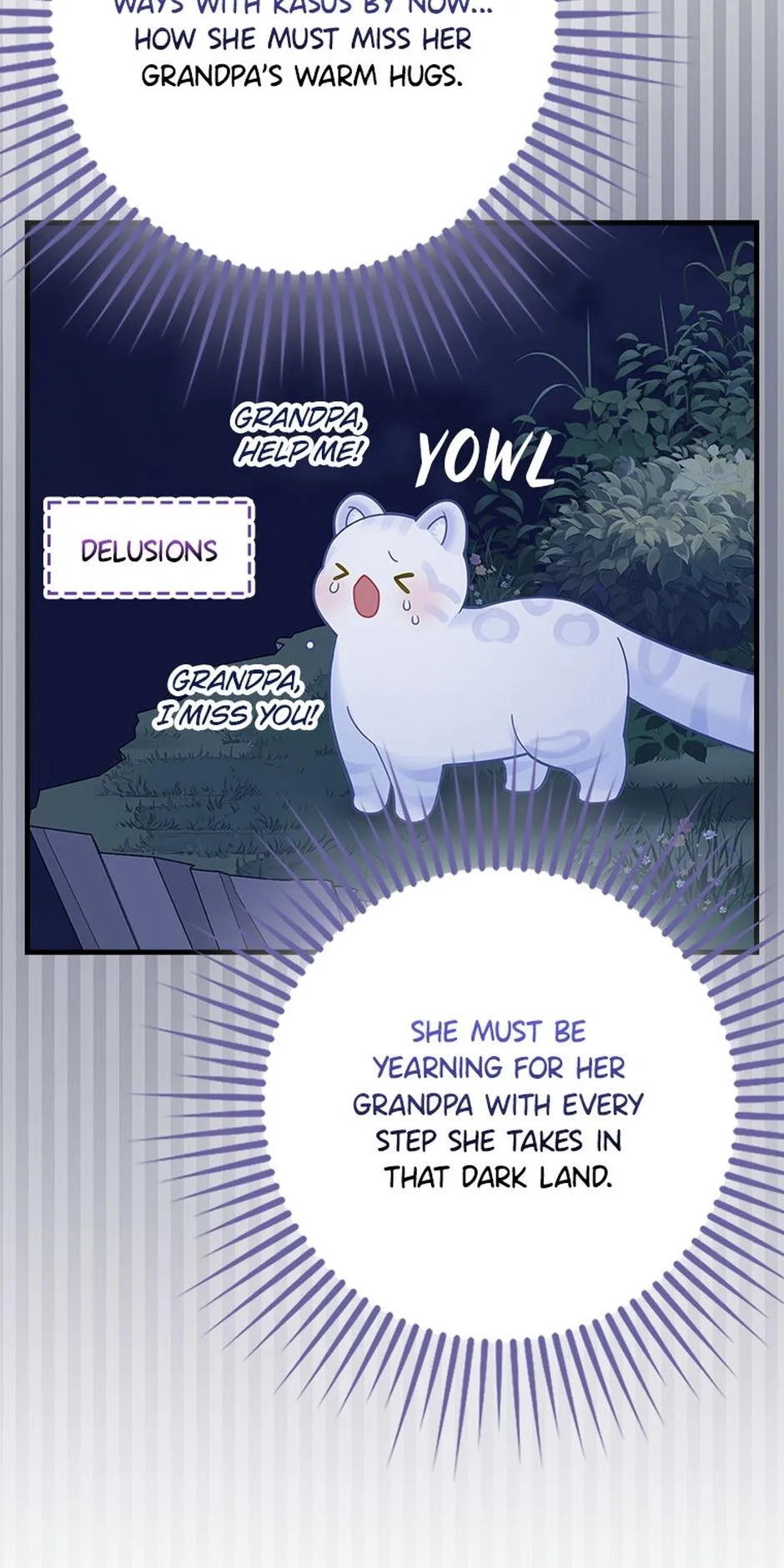 Baby Snow Leopard of the Black Leopard Family Chapter 60.5 page 10 - 