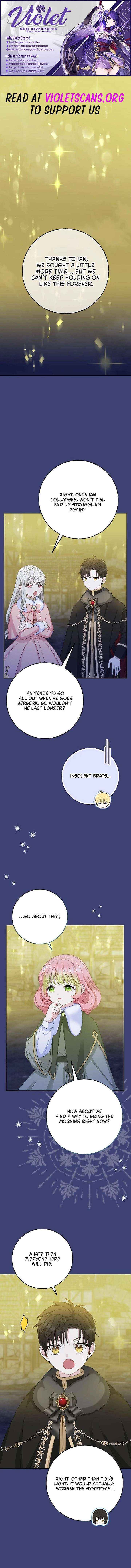 Baby Snow Leopard of the Black Leopard Family Chapter 60 page 1 - 