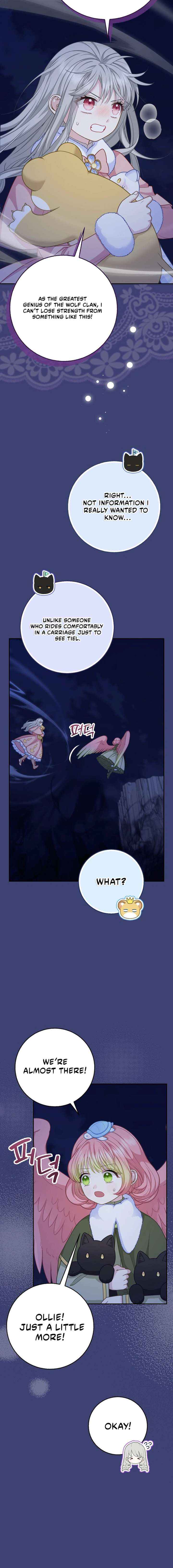 Baby Snow Leopard of the Black Leopard Family Chapter 61 page 8 - 