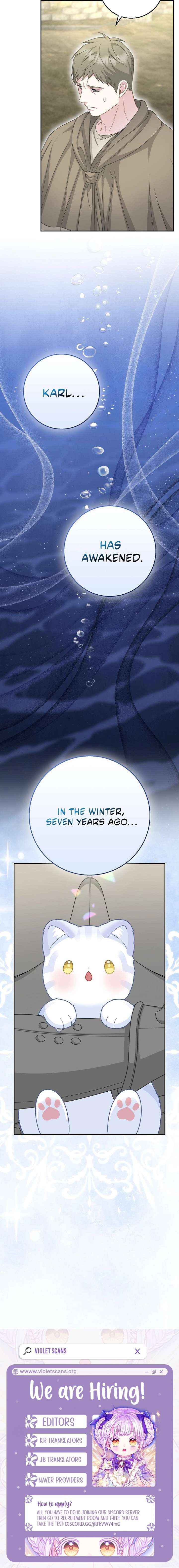 Baby Snow Leopard of the Black Leopard Family Chapter 63 page 20 - 