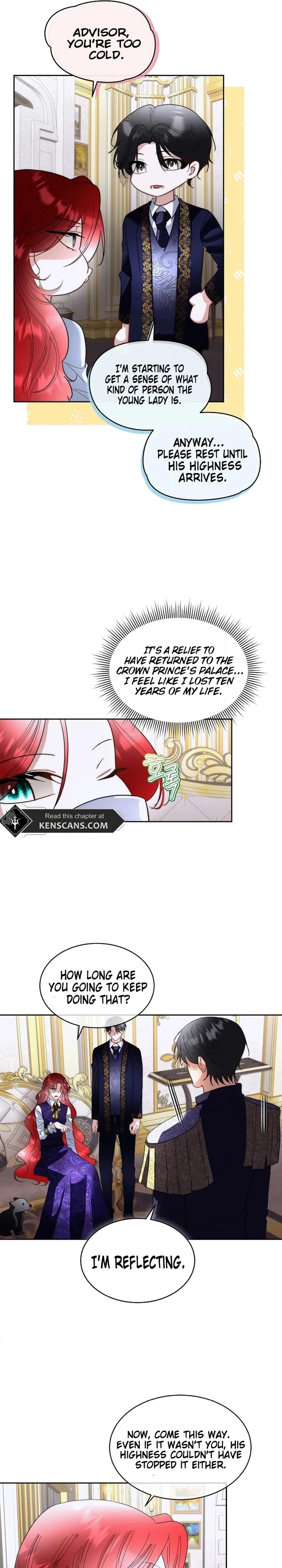 Babysitting the Male Lead Chapter 74 page 8 - 