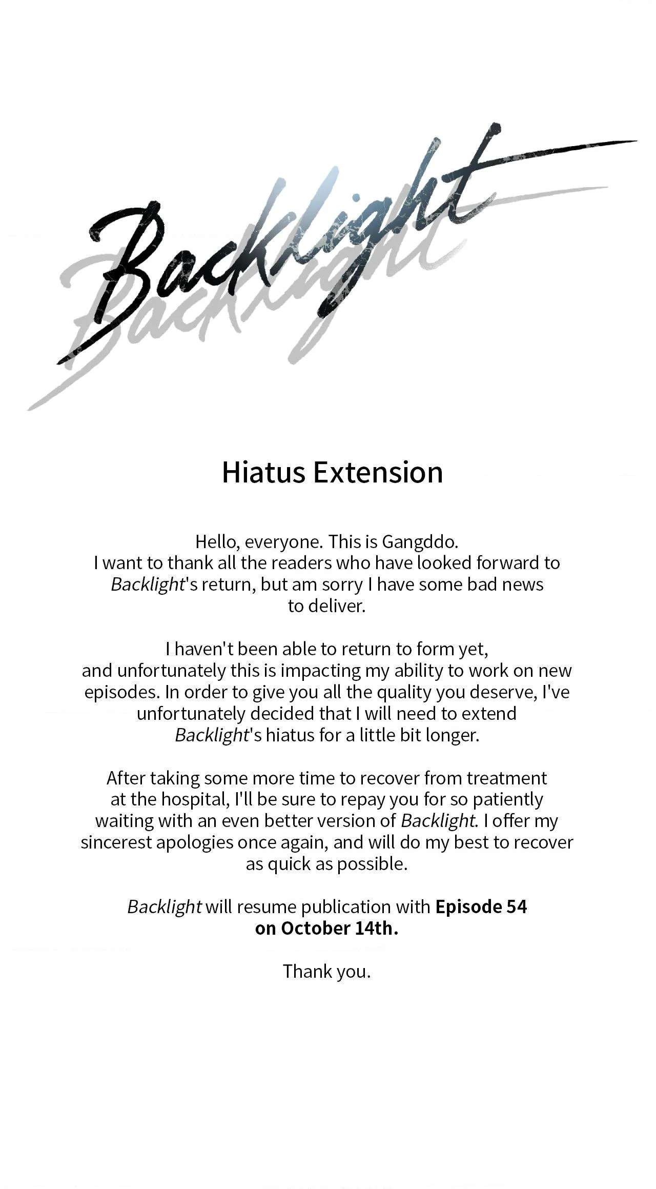 Backlight Chapter 53.2 page 1 - 