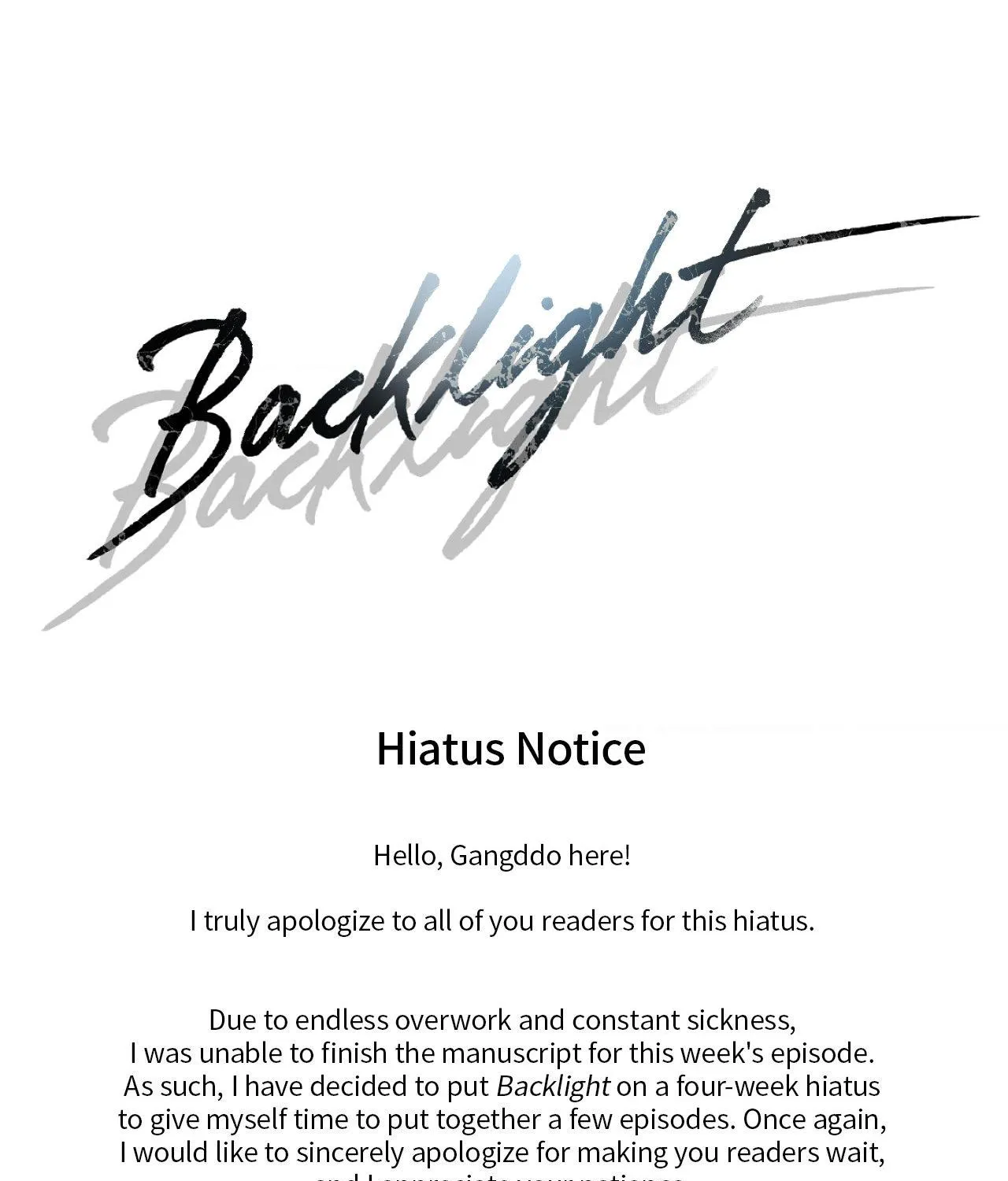 Backlight Chapter 7.1 page 1 - 