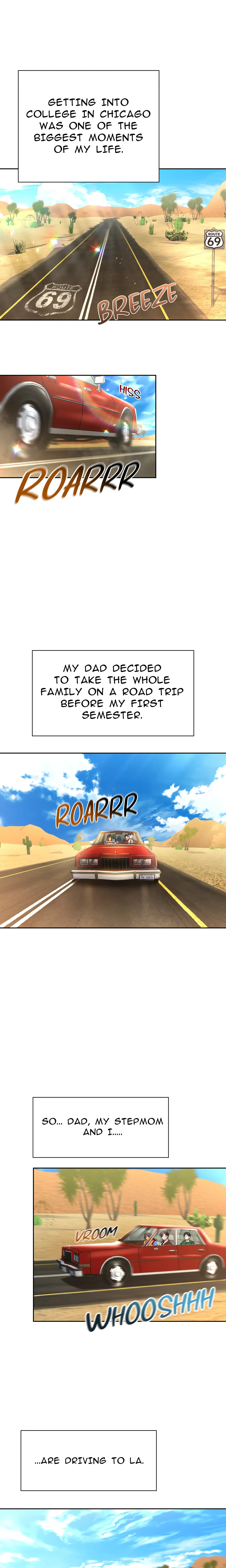 Backseat Trip with my Stepmother Chapter 1 page 1 - 