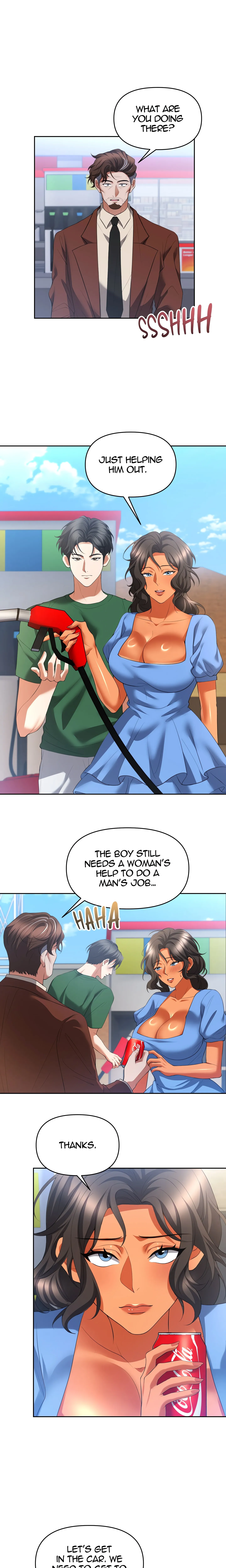 Backseat Trip with my Stepmother Chapter 2 page 1 - 