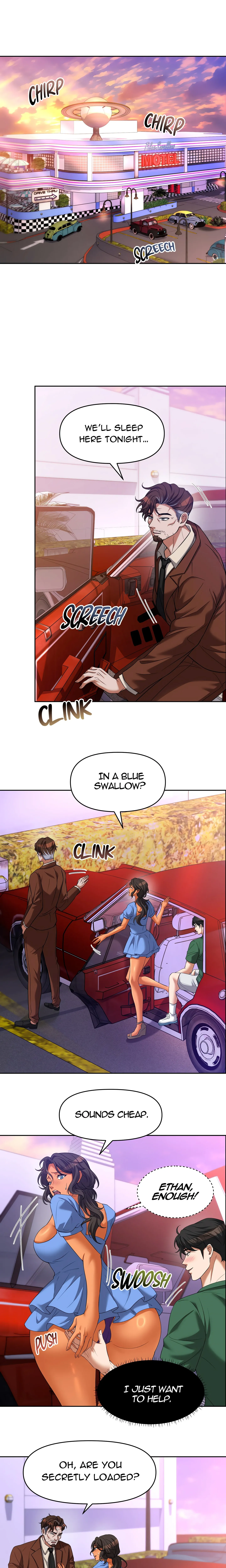 Backseat Trip with my Stepmother Chapter 5 page 1 - 