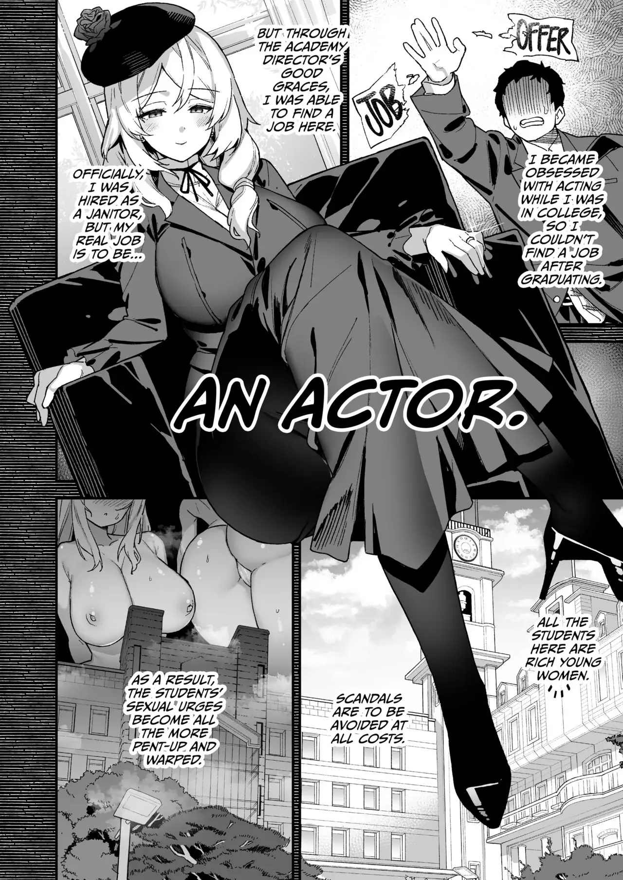Backstage at Oushun Academy Chapter 1 page 13 - 