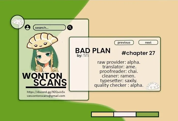 Bad Plan Chapter 27 page 1 - 