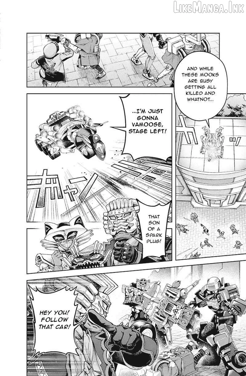 Bakuage Sentai Boonboomger: bonus lap—Return of the Young Master Chapter 6 page 4 - 