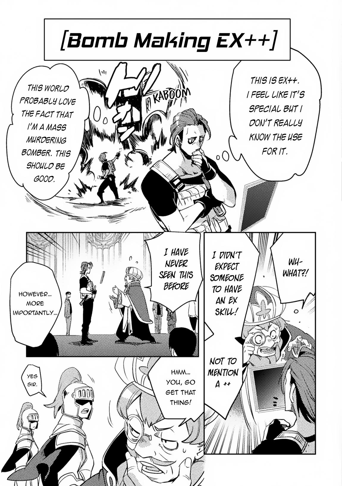 Bakudanma na Youhei, Douji Shoukan sareta Saikyou Cheat-domo wo Katappashi kara Keshitobasu Chapter 1 page 24 - 