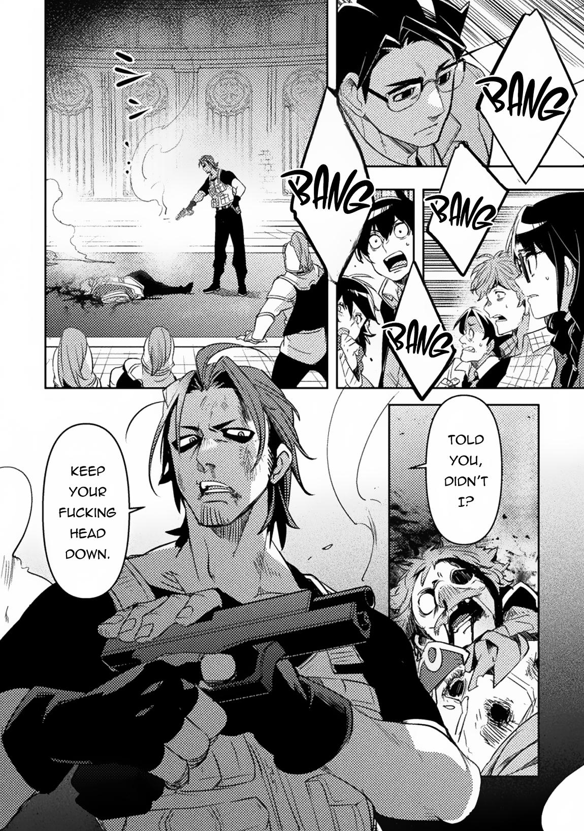 Bakudanma na Youhei, Douji Shoukan sareta Saikyou Cheat-domo wo Katappashi kara Keshitobasu Chapter 1 page 35 - 
