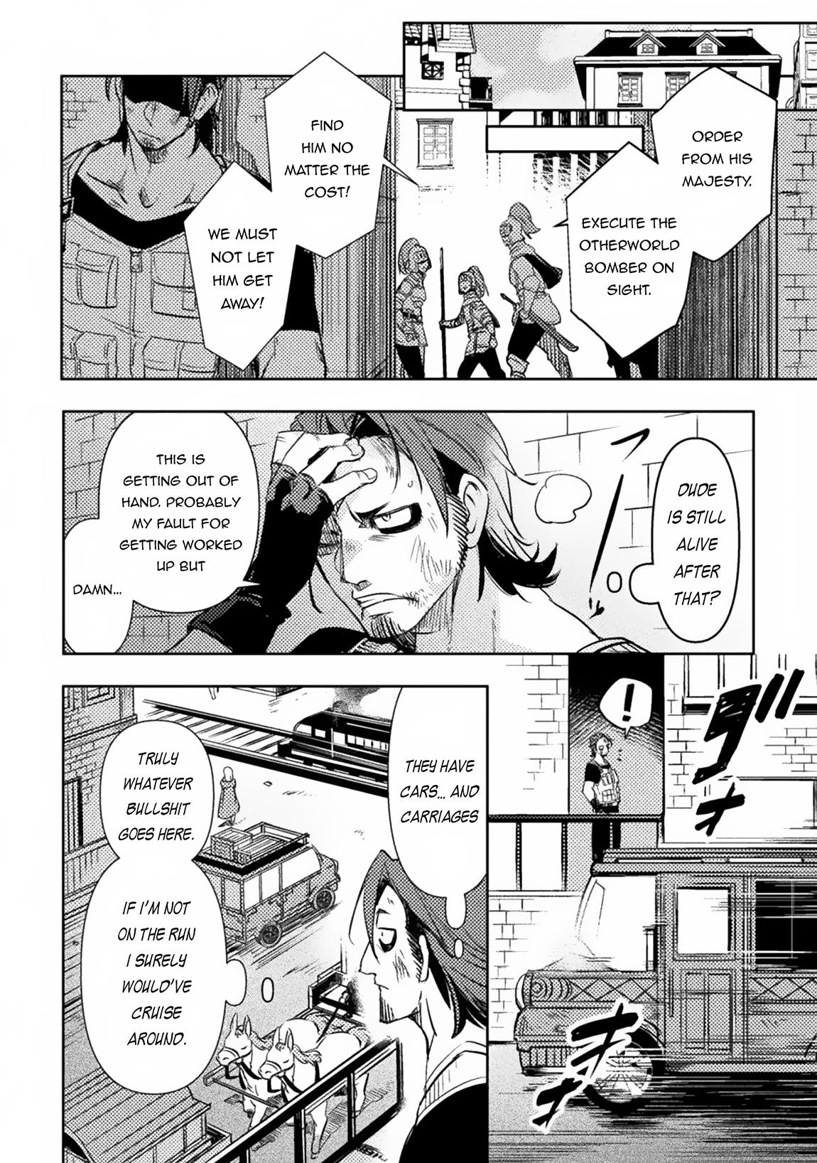 Bakudanma na Youhei, Douji Shoukan sareta Saikyou Cheat-domo wo Katappashi kara Keshitobasu Chapter 1 page 41 - 