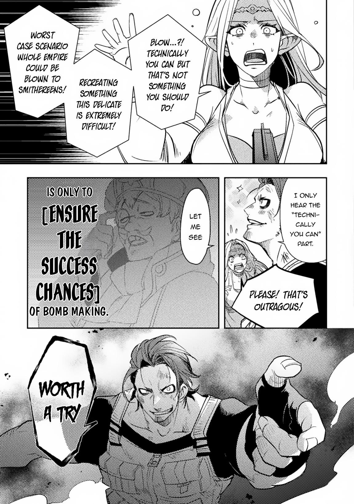 Bakudanma na Youhei, Douji Shoukan sareta Saikyou Cheat-domo wo Katappashi kara Keshitobasu Chapter 1 page 46 - 