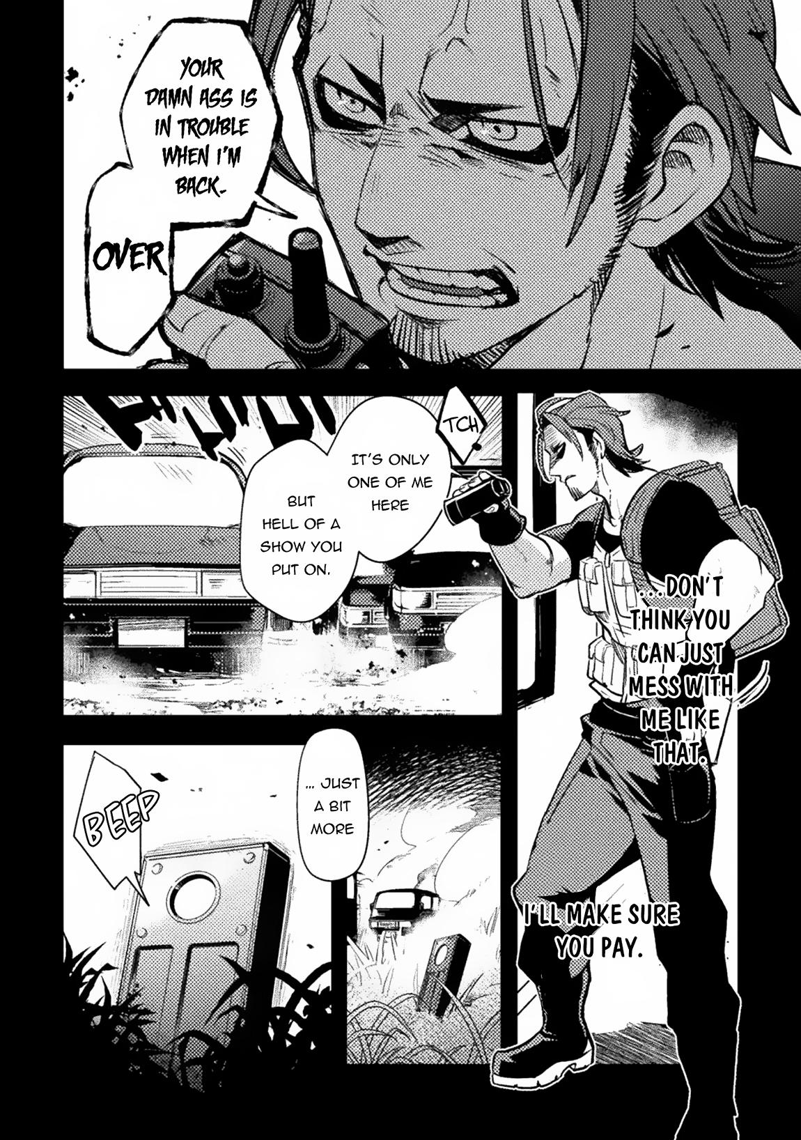 Bakudanma na Youhei, Douji Shoukan sareta Saikyou Cheat-domo wo Katappashi kara Keshitobasu Chapter 1 page 7 - 