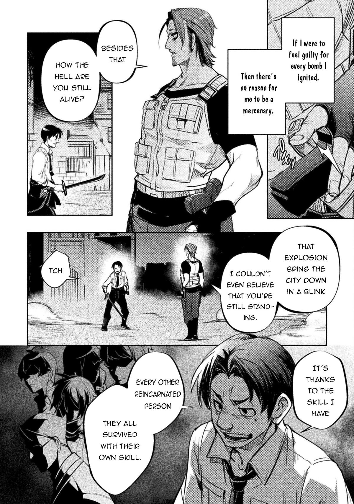 Bakudanma na Youhei, Douji Shoukan sareta Saikyou Cheat-domo wo Katappashi kara Keshitobasu Chapter 3 page 7 - 
