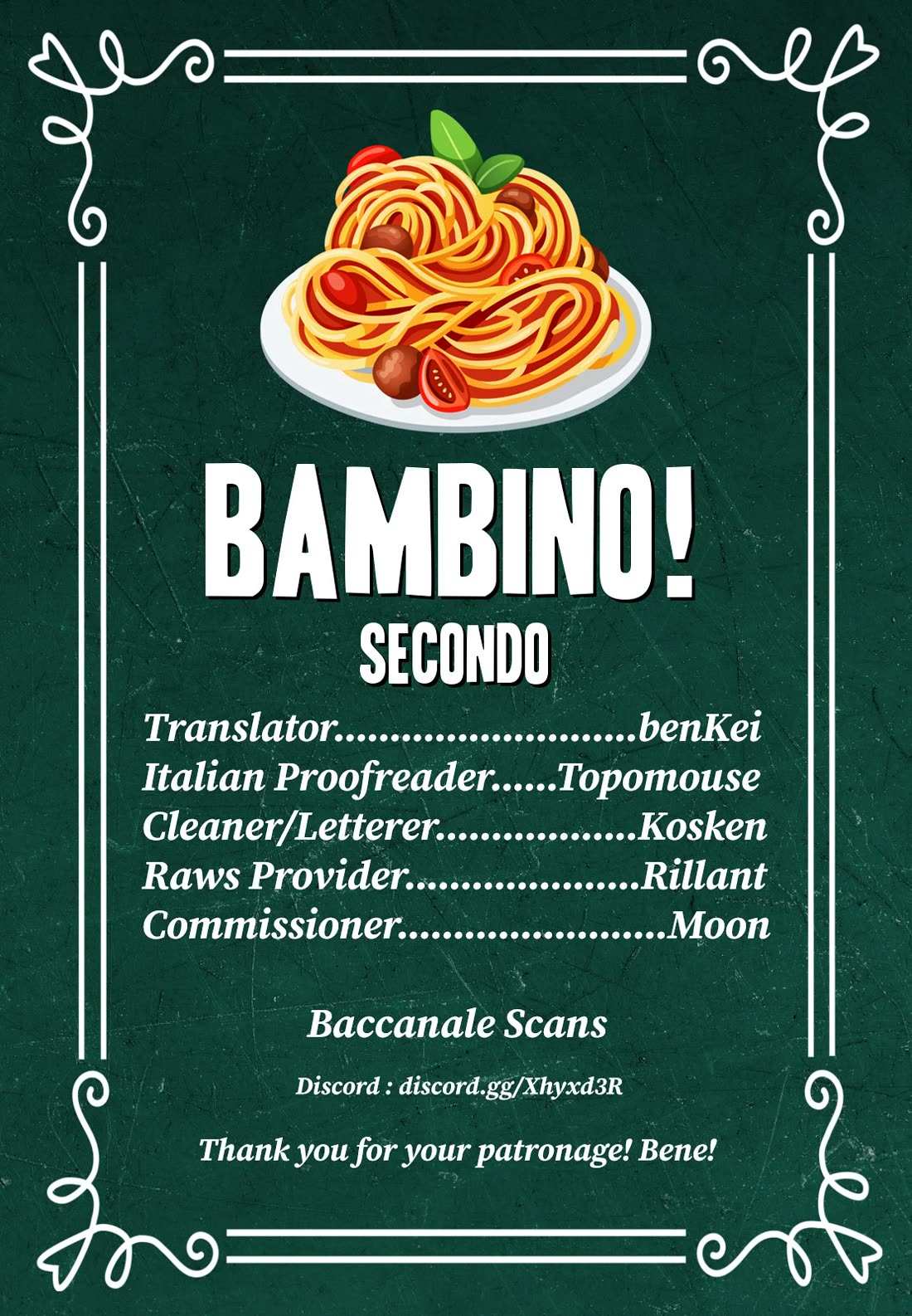 Bambino! Secondo Chapter 108 page 1 - 