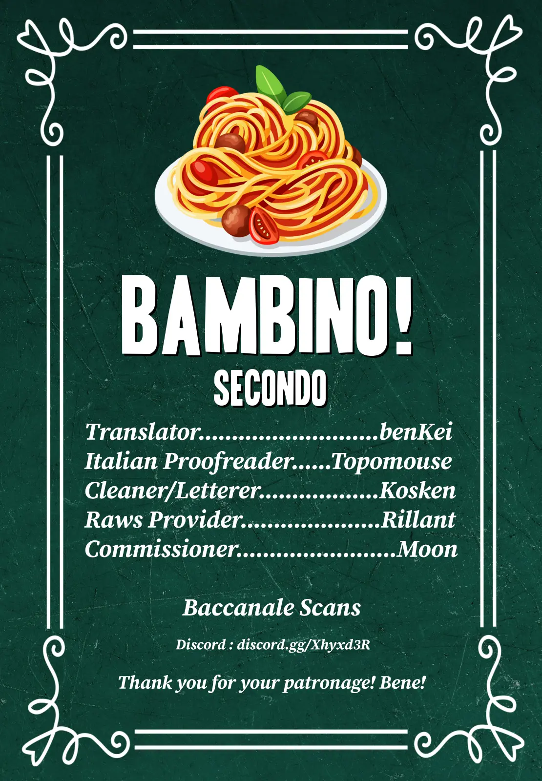 Bambino! Secondo Chapter 110 page 1 - 