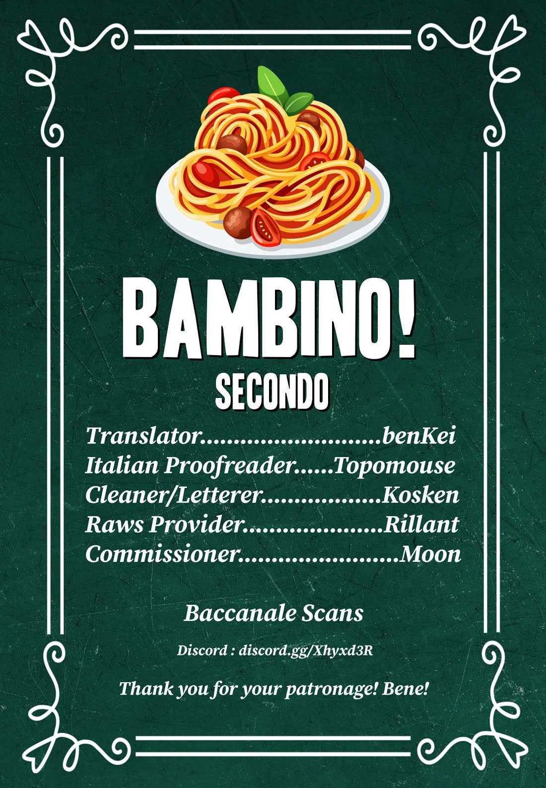 Bambino! Secondo Chapter 111 page 1 - 