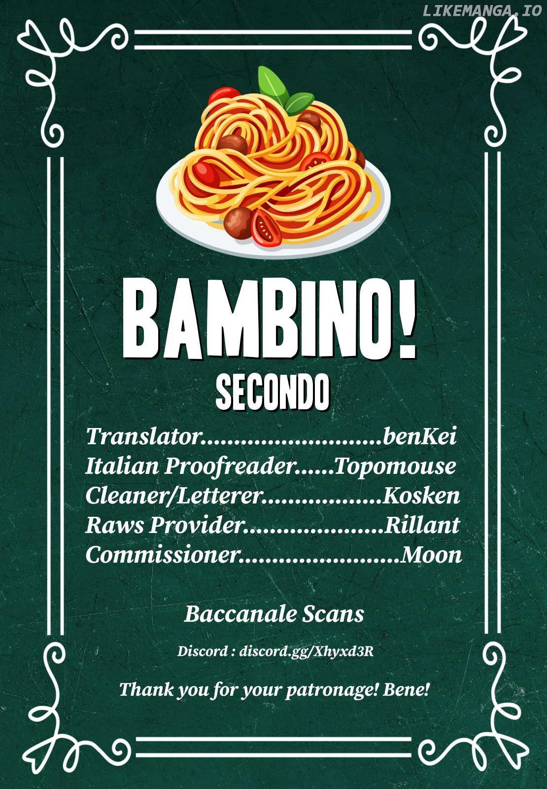 Bambino! Secondo Chapter 117 page 1 - 