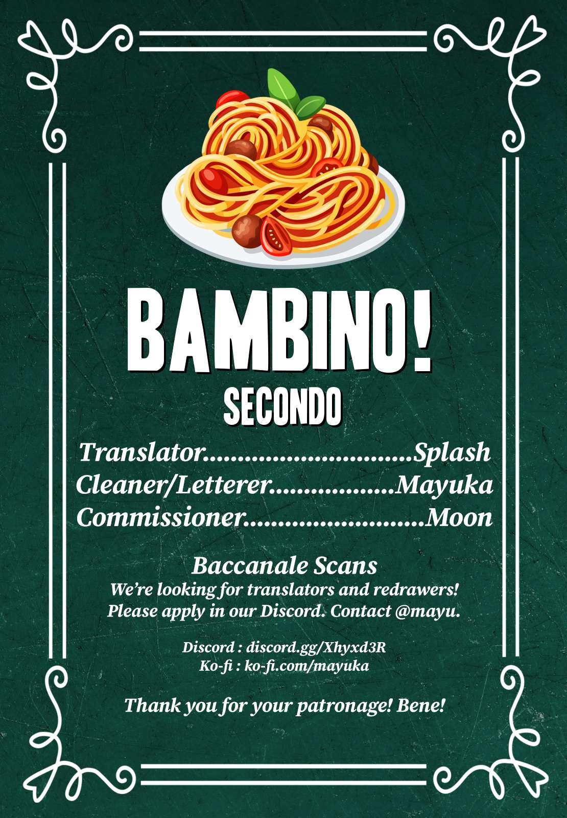 Bambino! Secondo Chapter 52 page 1 - 