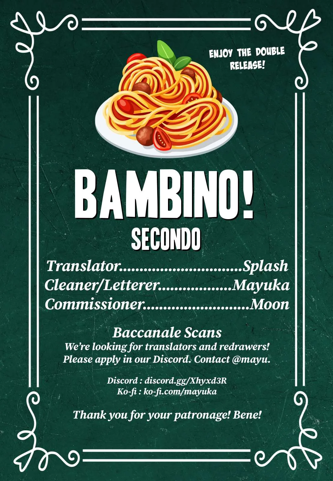 Bambino! Secondo Chapter 55 page 1 - 