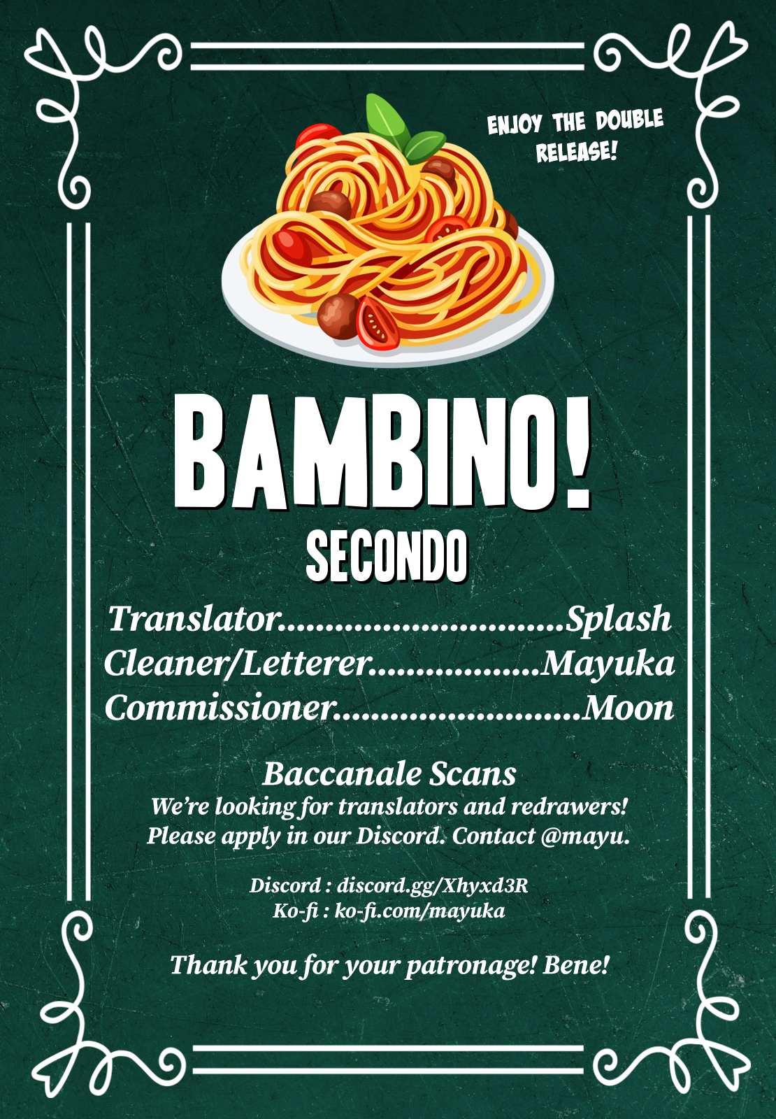 Bambino! Secondo Chapter 56 page 1 - 