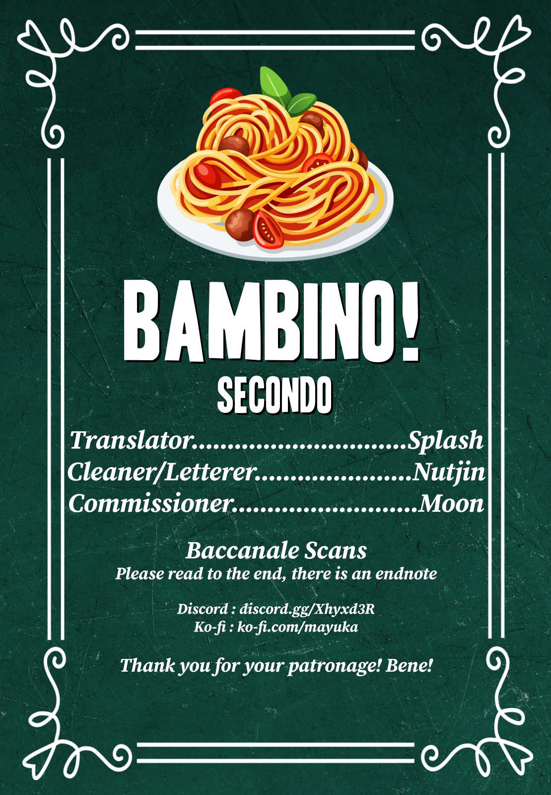 Bambino! Secondo Chapter 66 page 1 - 