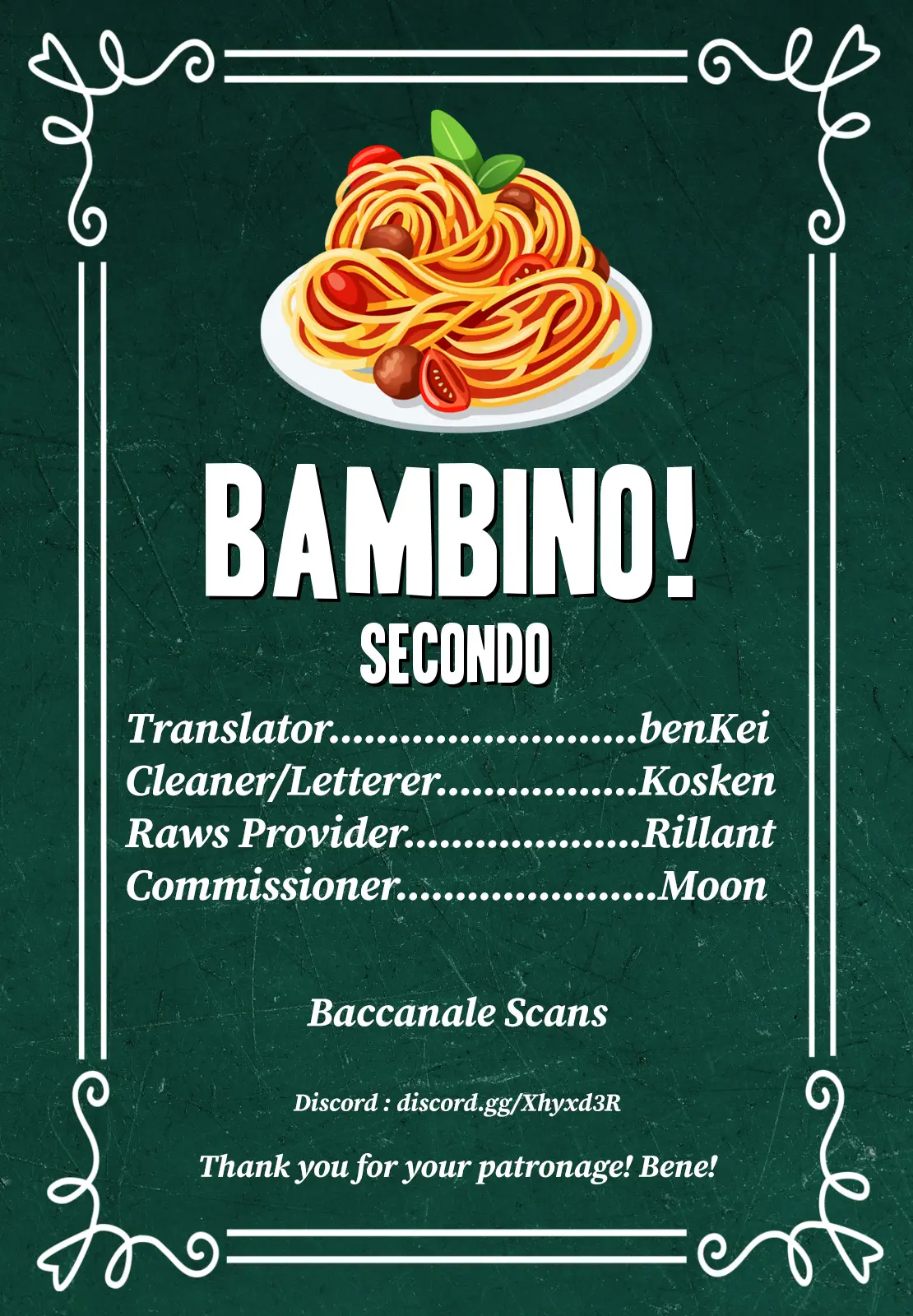 Bambino! Secondo Chapter 95 page 1 - 
