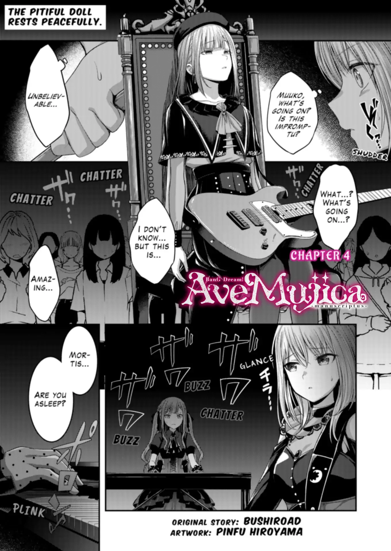 BanG Dream! Ave Mujica -manuscriptus- Chapter 4 page 1 - 
