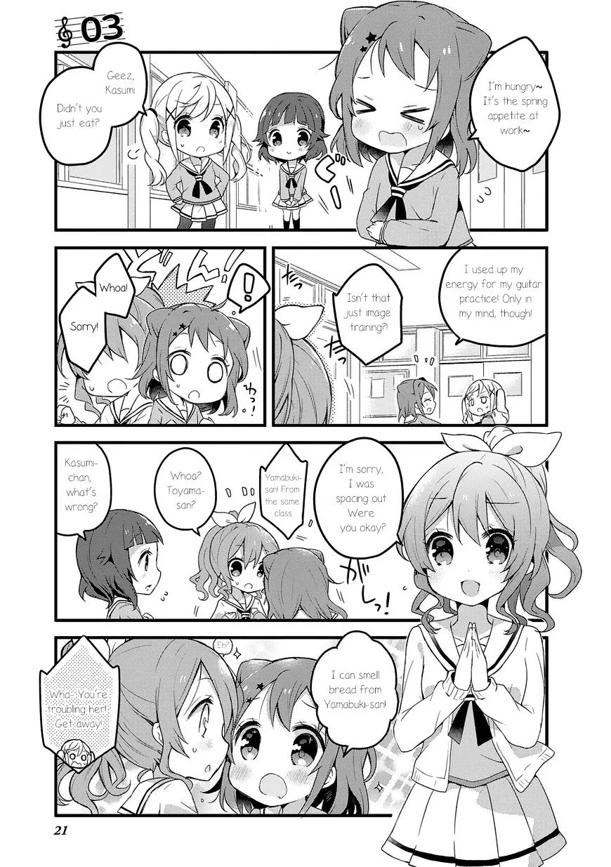 BanG Dream! Chapter 3 page 1 - 